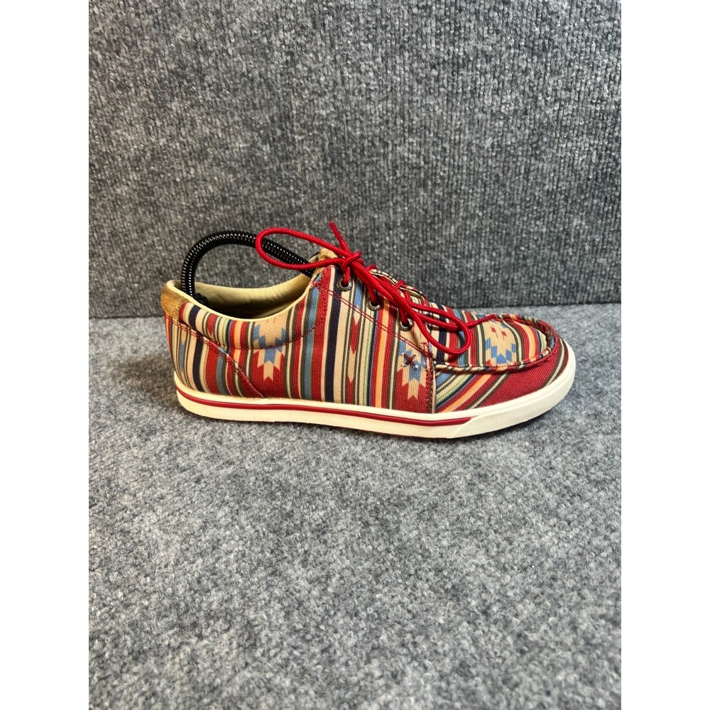 Twisted X Hooey Loper Sneaker Women Multicolor Aztec Print Low Top Comfort Shoes - Picture 13 of 16